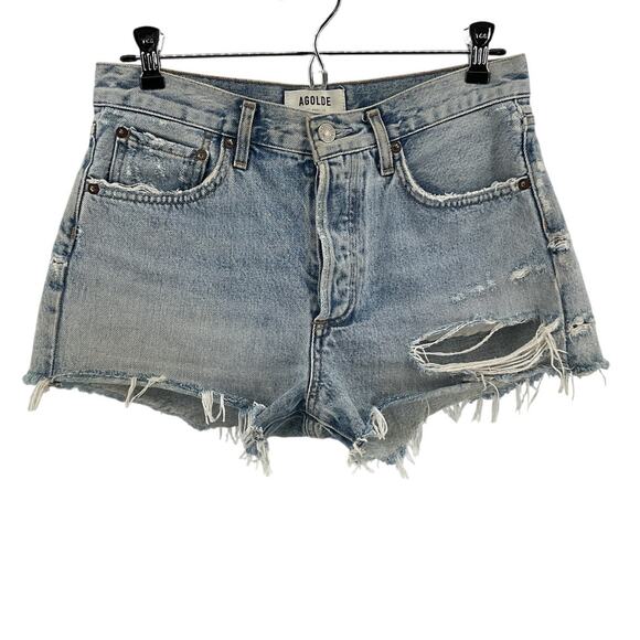 Agolde Vintage Freewheeling Parker Shorts Size 25 - Picture 2 of 8